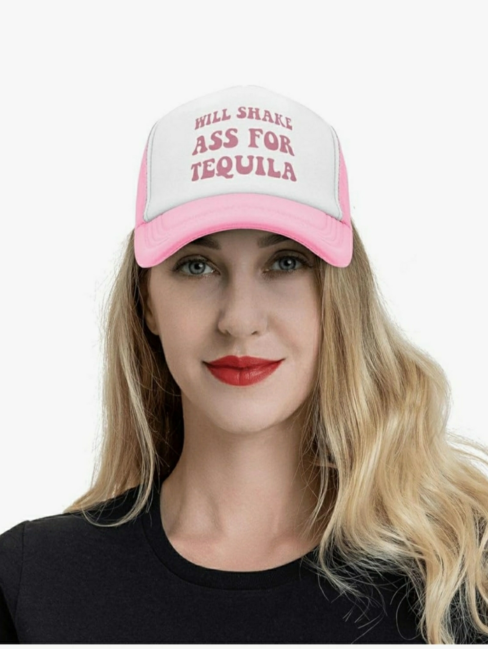 Humorous NIP Trucker Hat - Will Shake **s For Tequila - O/S